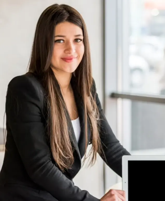 Enterprise contract intelligence professional analyzing data