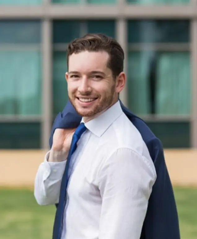 Executive reviewing critical contract data insights