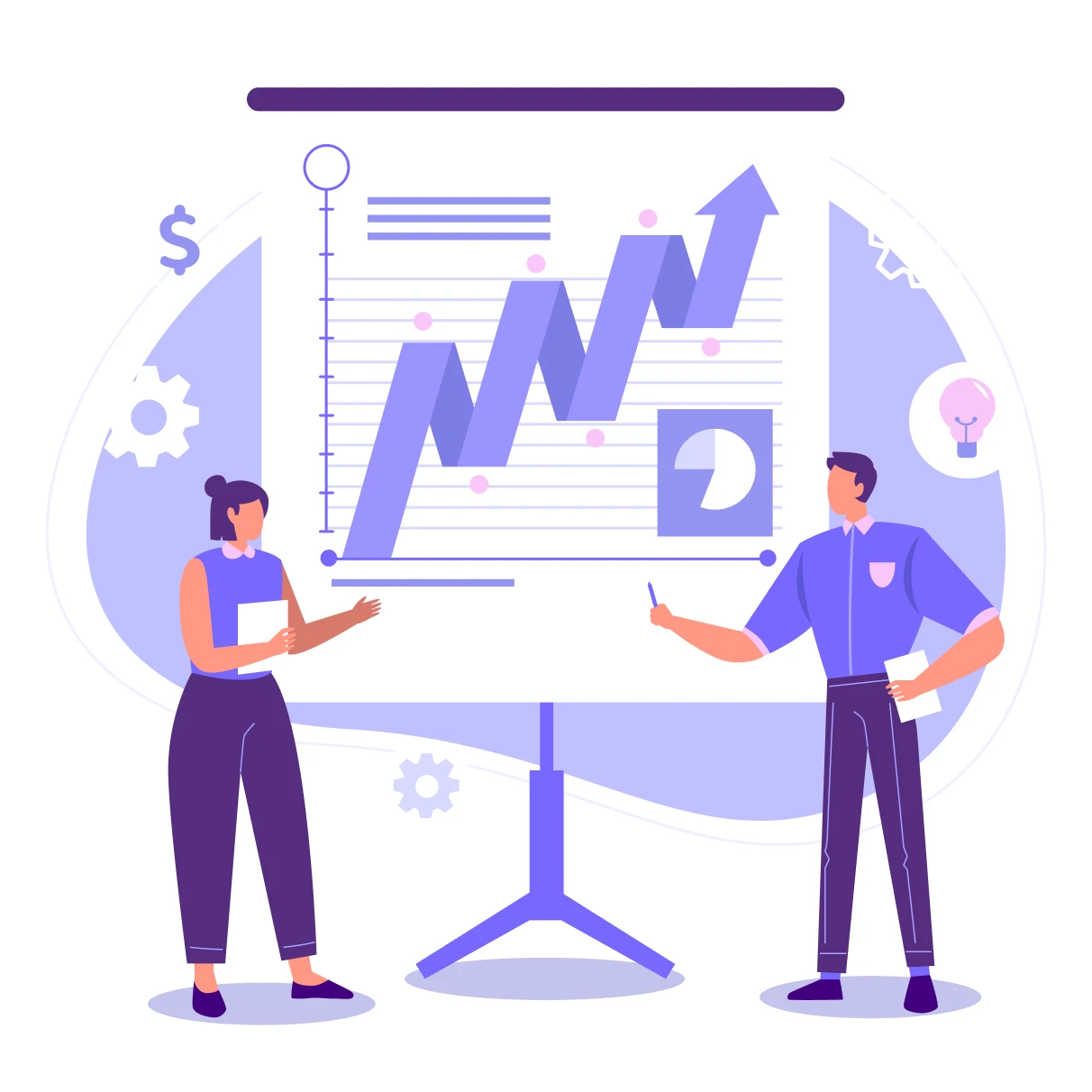 AI-Enhanced Sales Forecasting illustration