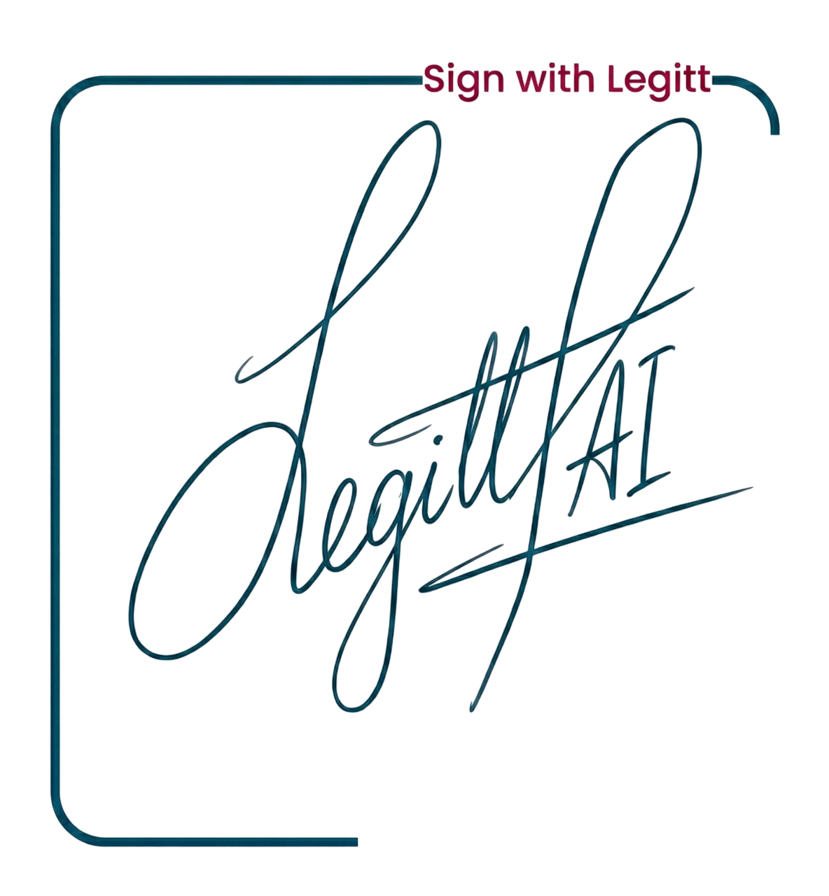 Sign with Legitt
