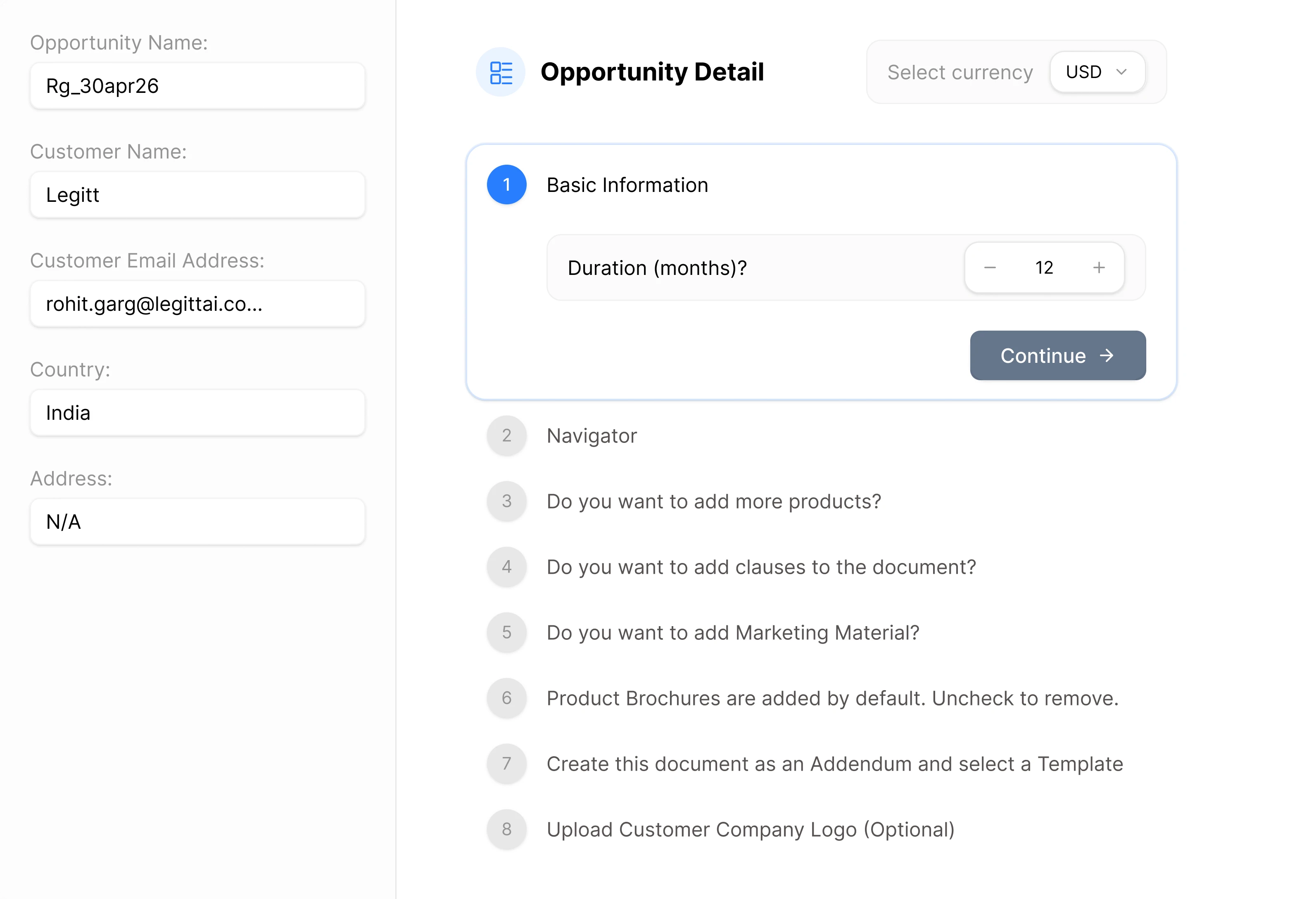 CPQ Proposal Pricing Automation Dashboard
