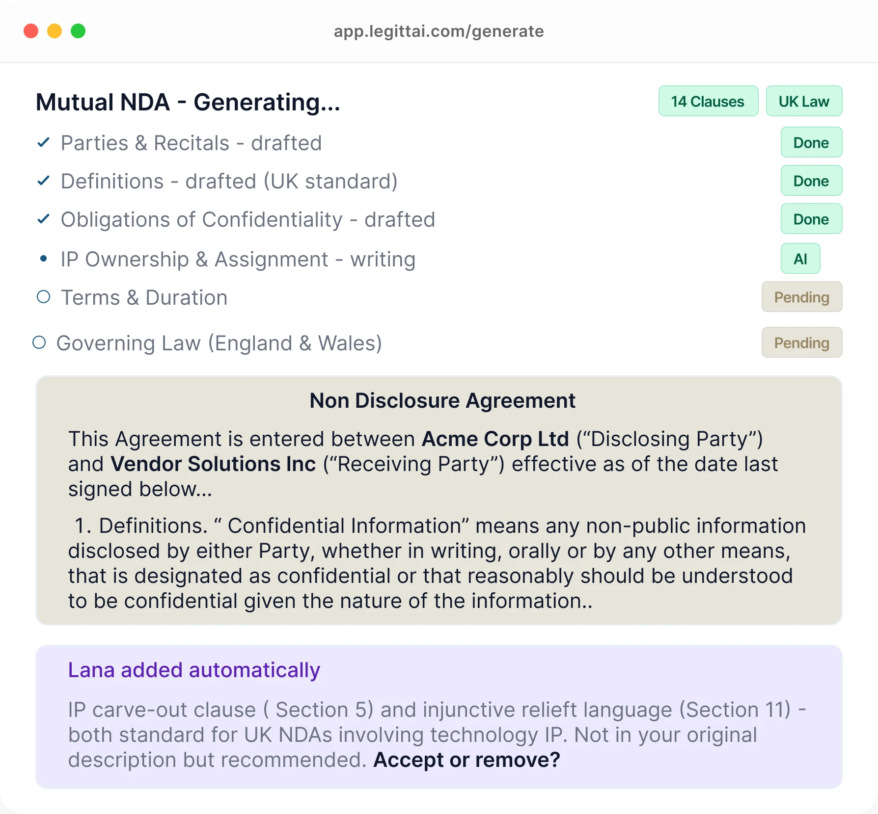 Contract generator step 02 preview