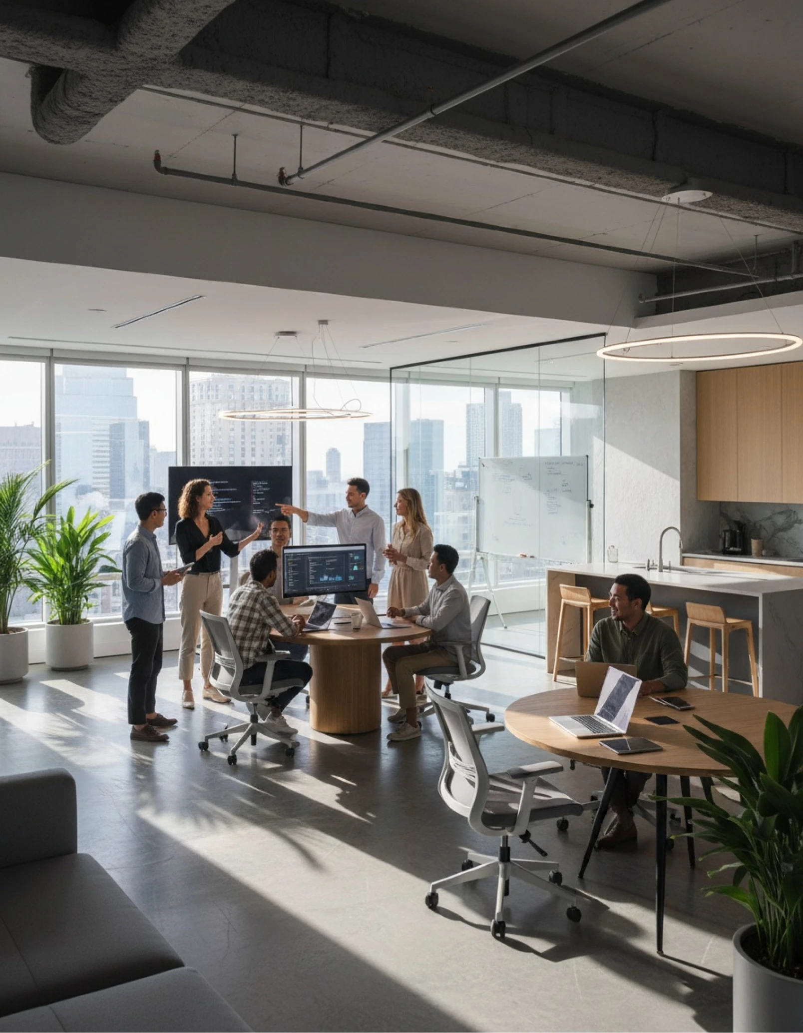 Team collaborating at Legitt AI