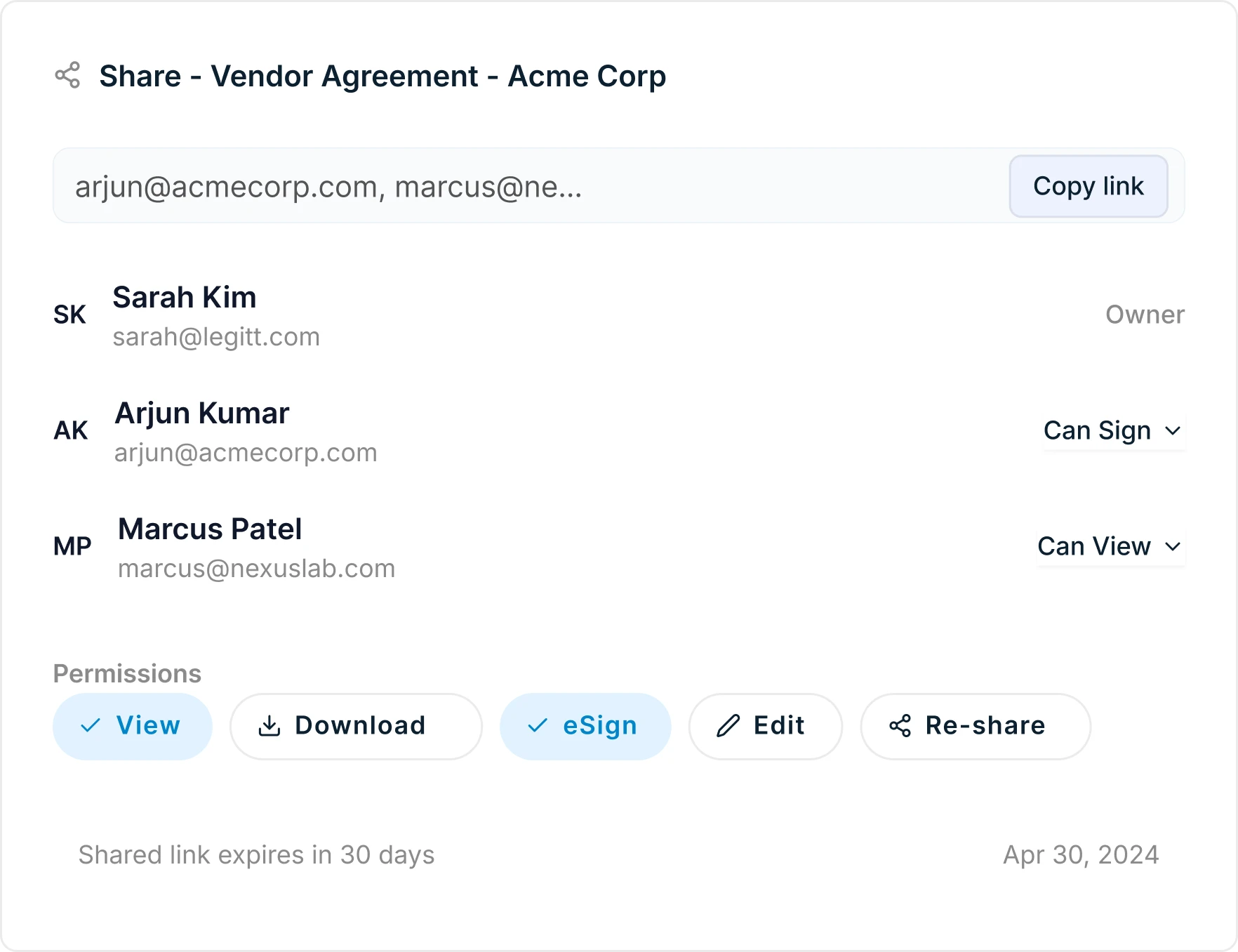 Repository analysis mockup